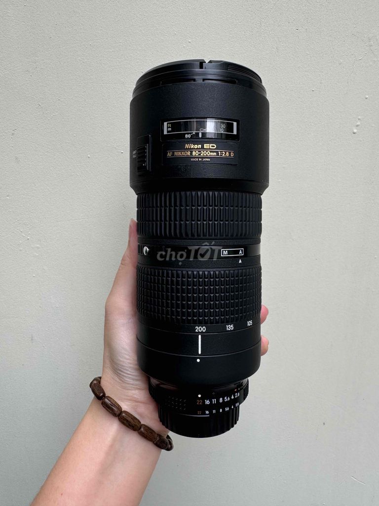 Nikon 80-200mm F2.8D III kính đẹp nét .