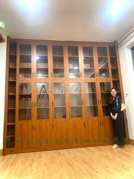 Kệ sách Gỗ MDF lõi xanh Nâu. Mua bán Tủ, kệ gia đình tại Huyện Hòa Vang Đà Nẵng được đăng bởi Nội thất tủ bếp TST hình 1