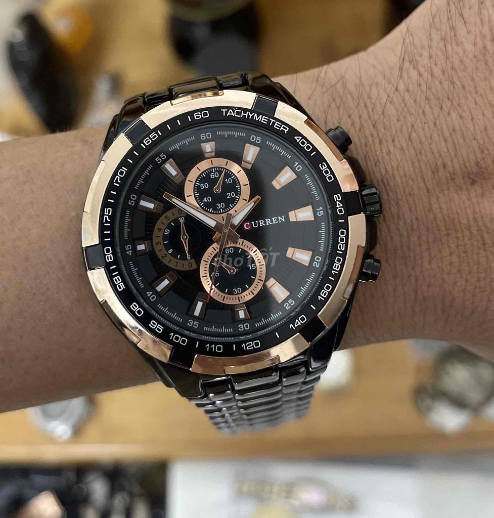 Đồng hồ Curren nam 46mm. Mua bán Đồng hồ tại Quận 12 Tp Hồ Chí Minh được đăng bởi Đồng Hồ Nam Nữ giá bình dân hình 1