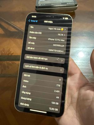 Apple iPhone 12 Pro Max 128GB Vàng