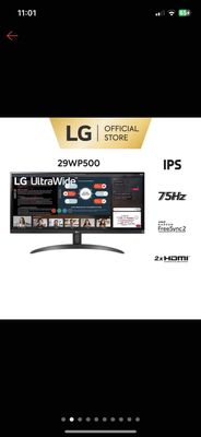 Màn hình LG 29WP500-B 29'' 21:9 UltraWide™ IPS 75H