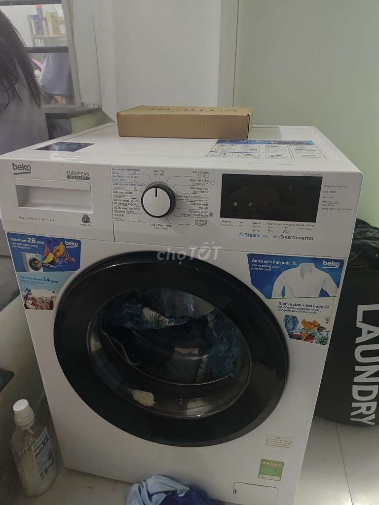Máy giặt Beko 9kg cửa ngang. Mua bán Máy giặt tại Thành phố Vũng Tàu Bà Rịa - Vũng Tàu được đăng bởi G OT hình 1