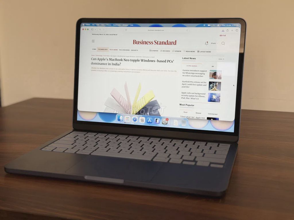 Macbook Neo 2026 512G hàng VN BH tới 5/2027. Mua bán Laptop tại Huyện Đức Trọng Lâm Đồng được đăng bởi 27TN Đức Trọng hình 1