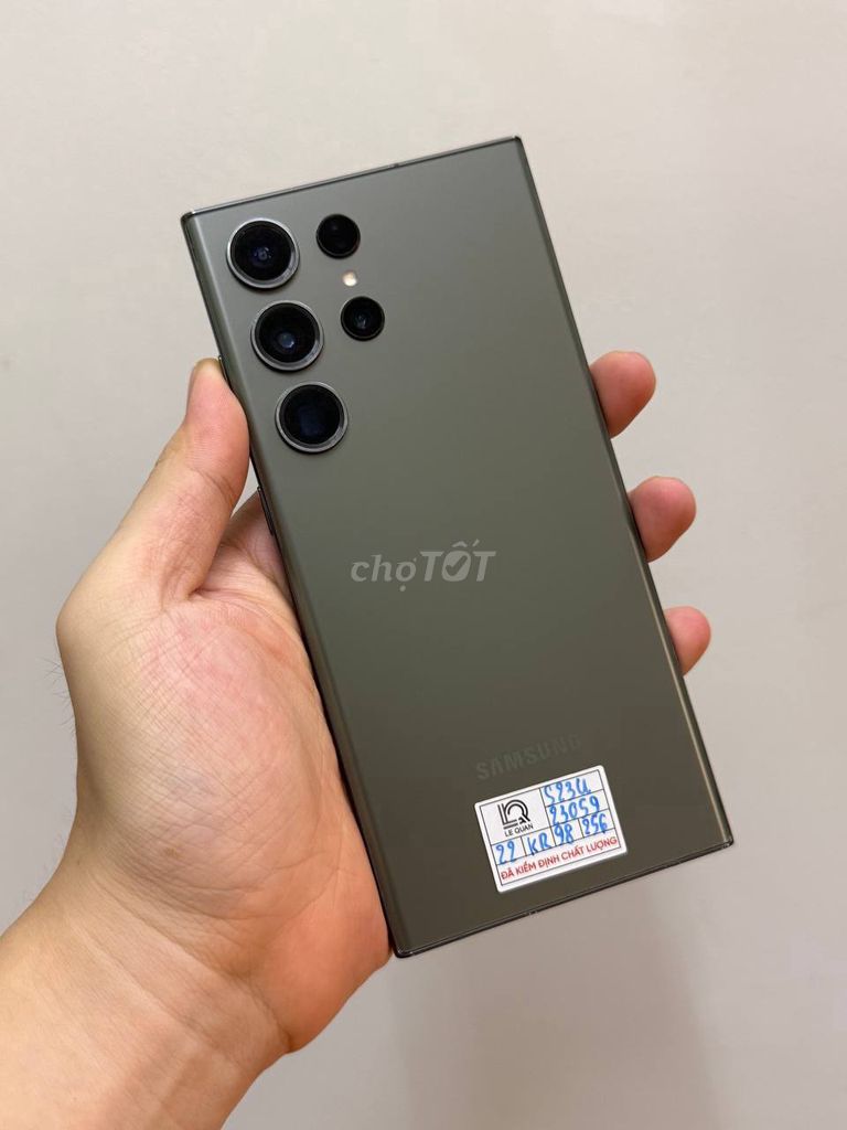 Samsung S23 Ultra 5G 12GB/256GB Xanh. Mua bán Điện thoại tại Quận 10 Tp Hồ Chí Minh được đăng bởi Lê Quân Mobile hình 1