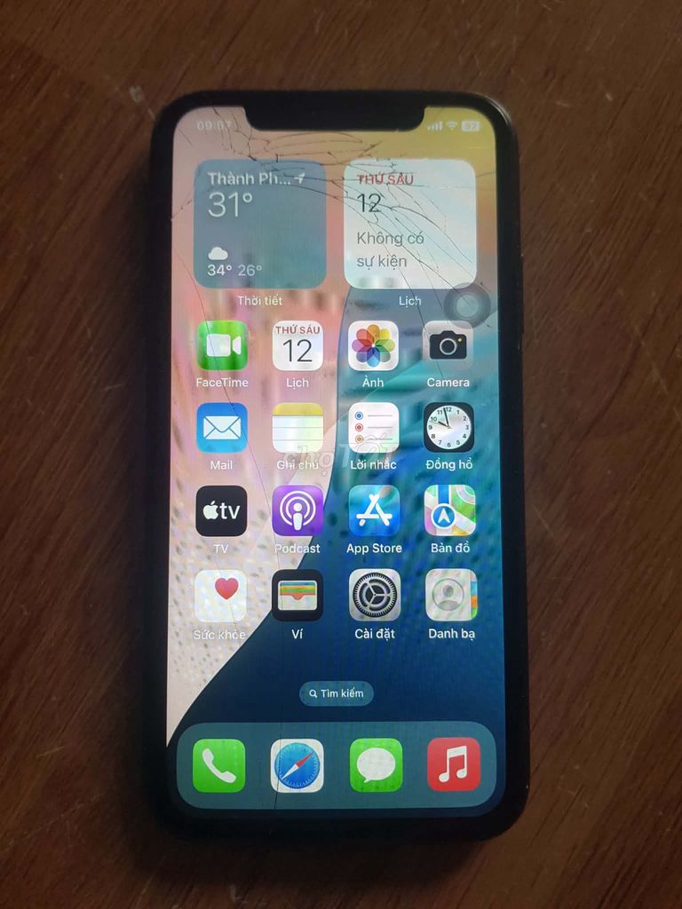 Apple iPhone XR 64GB Đen bể kính, bể lưng. Mua bán Điện thoại tại Quận Bình Thạnh Tp Hồ Chí Minh được đăng bởi Bao hình 1