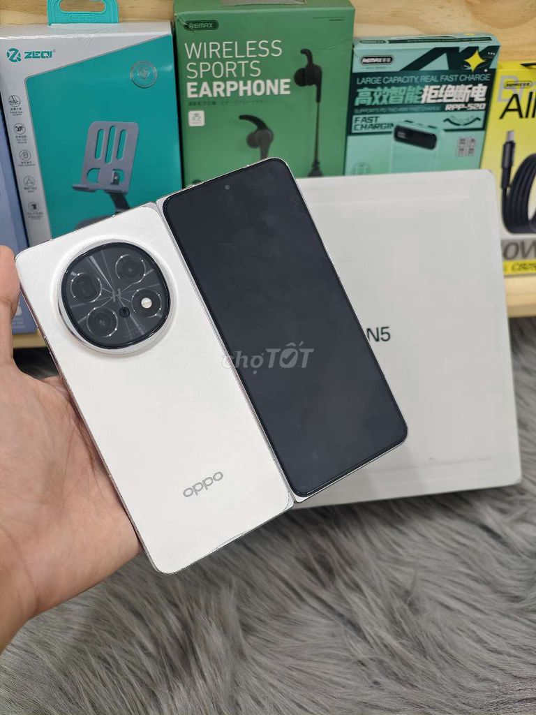 Oppo Find N5 12/256Gb rom Qte fullbox. Mua bán Điện thoại tại Quận 8 Tp Hồ Chí Minh được đăng bởi Đam Mê Công Nghệ hình 1