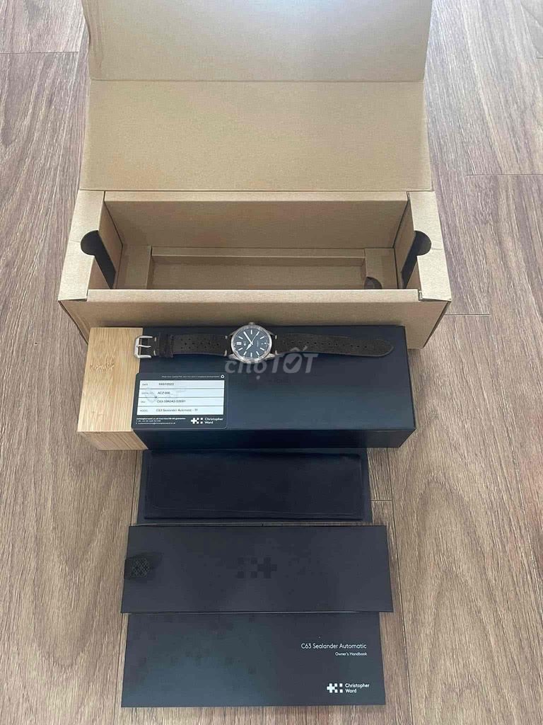 Đồng hồ Christopher Ward C63 39mm Sealander Blue. Mua bán Đồng hồ tại Quận Phú Nhuận Tp Hồ Chí Minh được đăng bởi Hải Vũ hình 3
