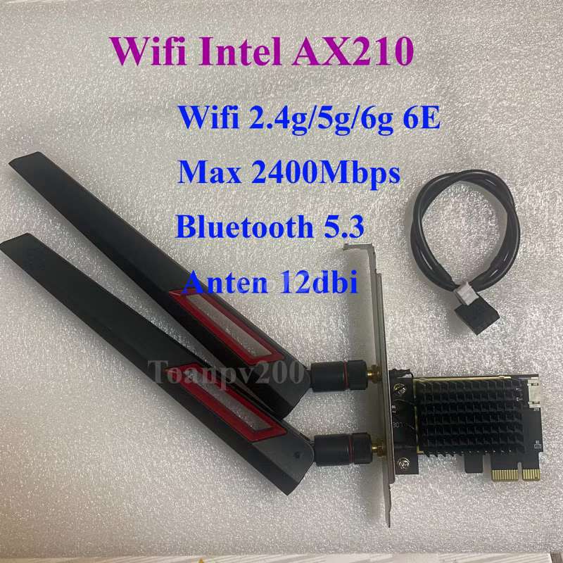 Card Wifi Intel AX210. Mua bán Linh kiện (RAM, Card...) tại Quận Cầu Giấy Hà Nội được đăng bởi Quyen Hoang hình 1