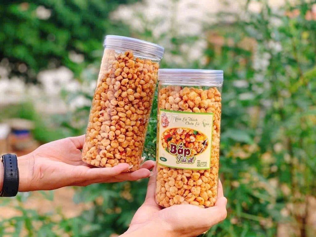 Bắp tỏi ớt Hoàng Hoa Hạt Sấy Khô 350gr. Mua bán Đồ ăn, thực phẩm và các loại khác tại Quận 4 Tp Hồ Chí Minh được đăng bởi NGUYEN HOANG GROUPS hình 1