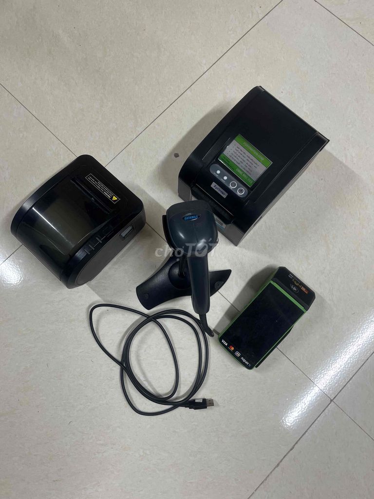 Bán bộ máy in nhiệt, máy quét mã vạch, máy tính ti. Mua bán Đồ dùng văn phòng tại Quận Cái Răng Cần Thơ được đăng bởi Tiến Phước hình 1