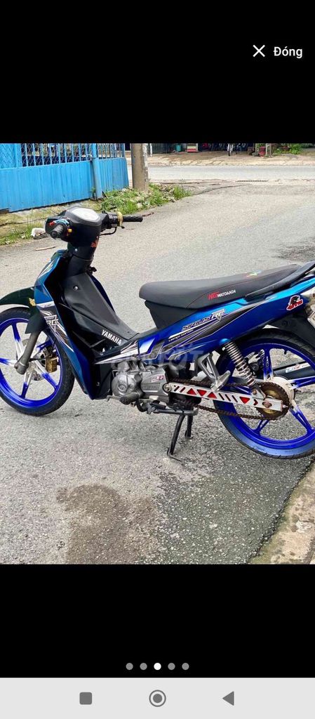Yamaha Sirius Xanh dương. Mua bán Xe máy tại Thị xã Tân Uyên Bình Dương được đăng bởi ANH VU hình 1