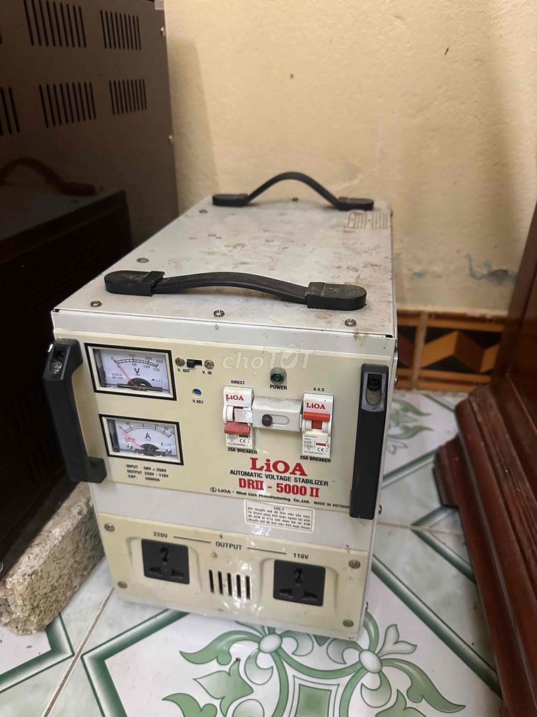 Ổn áp LIOA DRII-5000 II Xám. Mua bán Nội thất, đồ gia dụng khác tại Thị xã Nghi Sơn Thanh Hóa được đăng bởi lâm ngọc long hình 1
