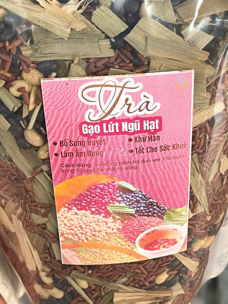 Trà Ngũ Hạt Gạo Lứt Đậu Rang Bổ Dưỡng Thanh Lọc. Mua bán Đồ ăn, thực phẩm và các loại khác tại Thành phố Biên Hòa Đồng Nai được đăng bởi Phạm Quỳnh hình 1