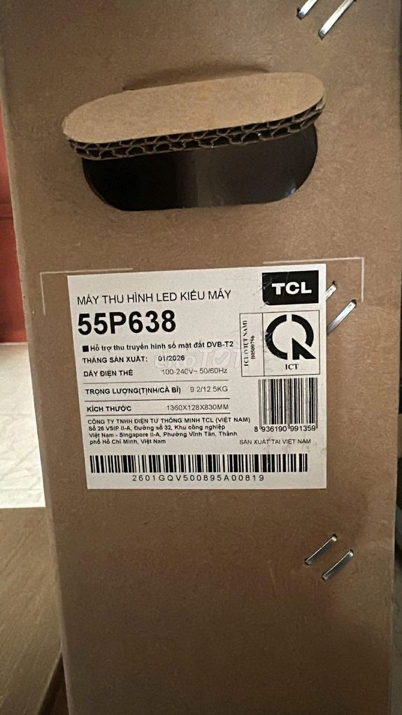Google Tivi TCL LED 4K 55 inch 55P638. Mua bán Tivi, Âm thanh tại Quận 8 Tp Hồ Chí Minh được đăng bởi Nhien Van hình 1
