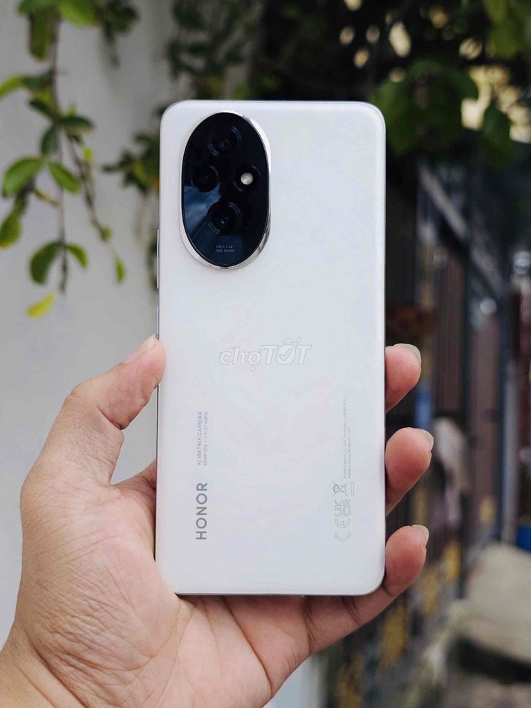 Honor 200 Trắng Ram 12.512GB Fullbox BH dài