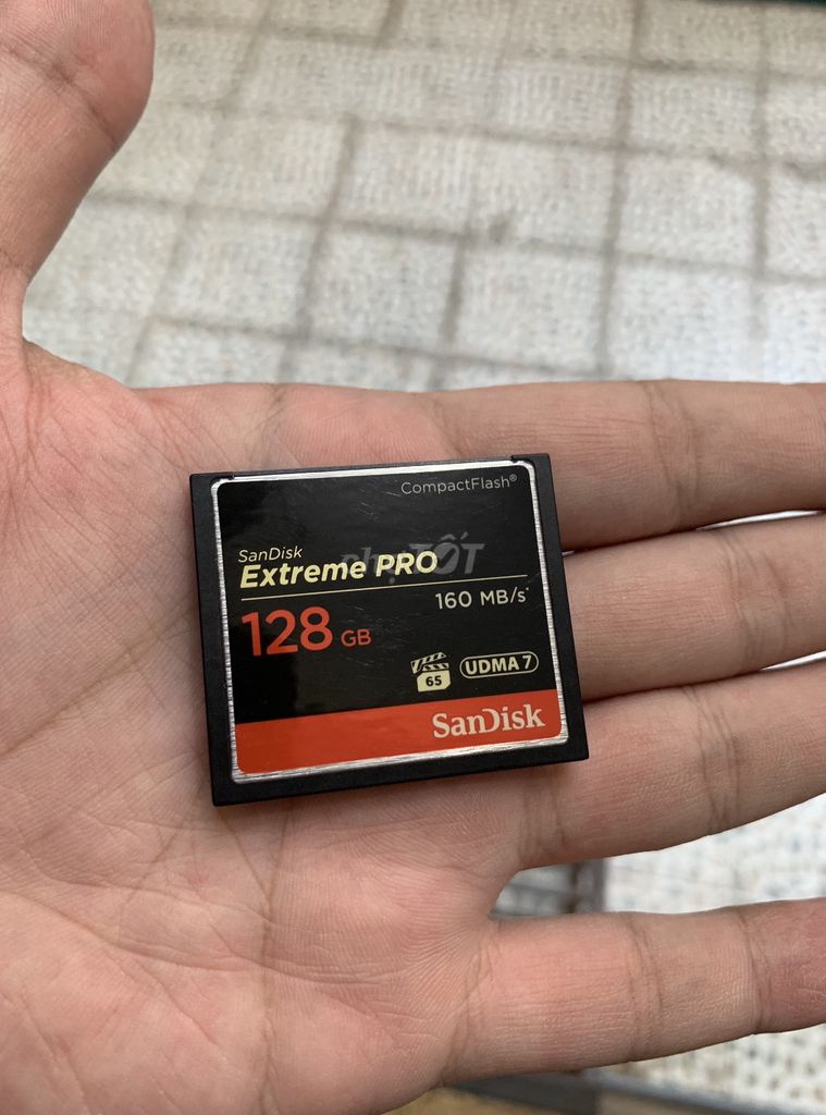 Thẻ nhớ CF Sandisk Extreme PRO 128GB 160mb/s