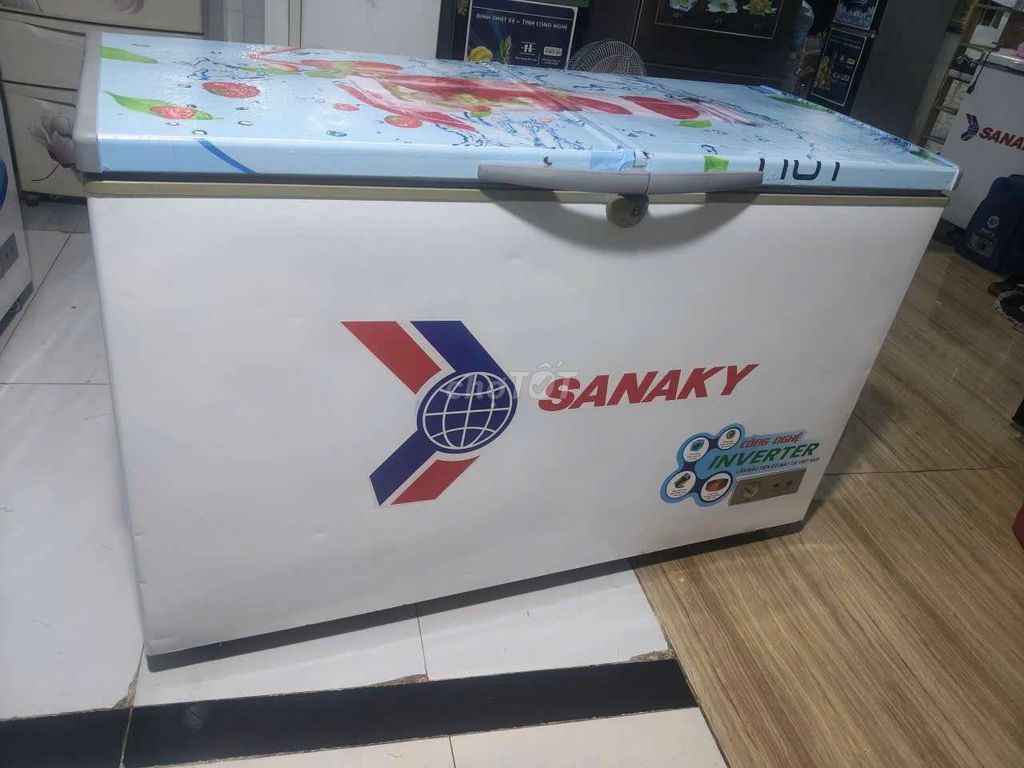Tủ đông Sanaky 400L Inverter cũ Trắng. Mua bán Tủ lạnh tại Huyện Hóc Môn Tp Hồ Chí Minh được đăng bởi long hình 1
