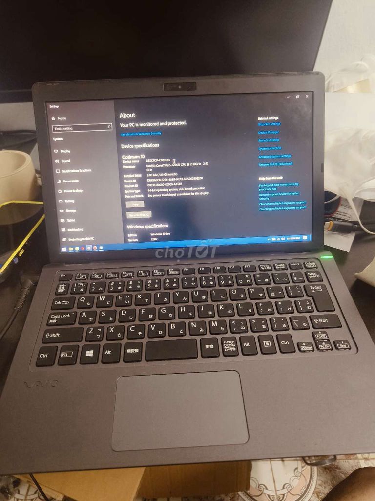 laptop sony vaio 12in
i5 6200u 8/128. Mua bán Laptop tại Quận Bắc Từ Liêm Hà Nội được đăng bởi Minh Tài Trịnh hình 1