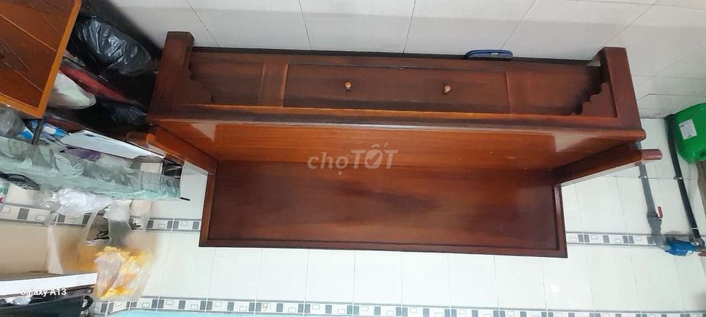 Ghế trường kỷ Gỗ Nâu 2m x 1m2 Còn mới. Mua bán Bàn ghế tại Quận 4 Tp Hồ Chí Minh được đăng bởi Nhã Phương hình 1