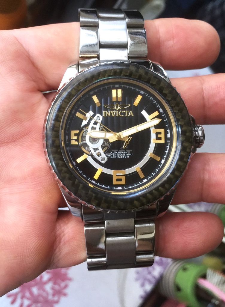 Đh. tự động Mỹ hiệu INVICTA size 42. Mua bán Đồng hồ tại Quận 3 Tp Hồ Chí Minh được đăng bởi ANH hình 1