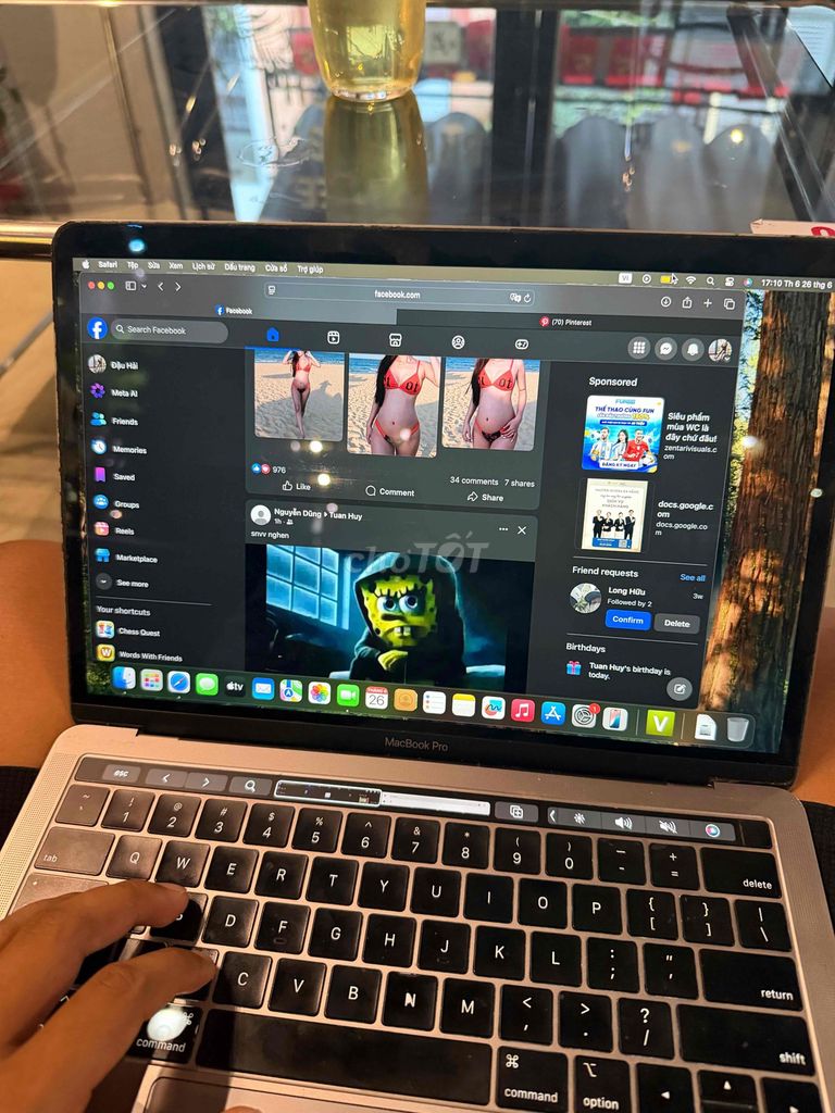 Apple MacBook Pro 2019 i5 13 inch 8GB 250gb. Mua bán Laptop tại Quận Sơn Trà Đà Nẵng được đăng bởi nguyễn vân hình 1