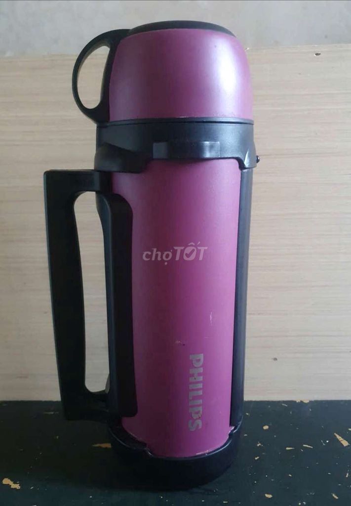 Bình giữ nhiệt Philips Inox 2L Tím. Mua bán Nội thất, đồ gia dụng khác tại Quận Cái Răng Cần Thơ được đăng bởi TiNy Elva hình 1