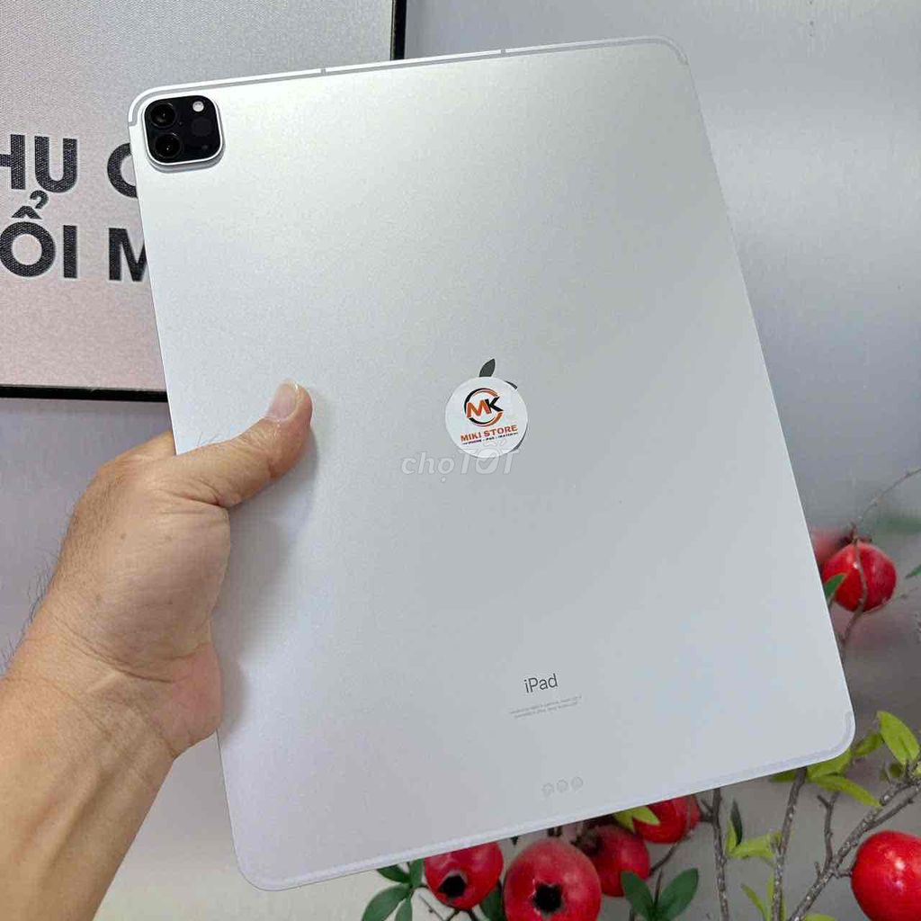 Apple iPad Pro 12.9 M1 5G 256GB Bạc 99%. Mua bán Máy tính bảng tại Quận 10 Tp Hồ Chí Minh được đăng bởi Miki Store hình 1