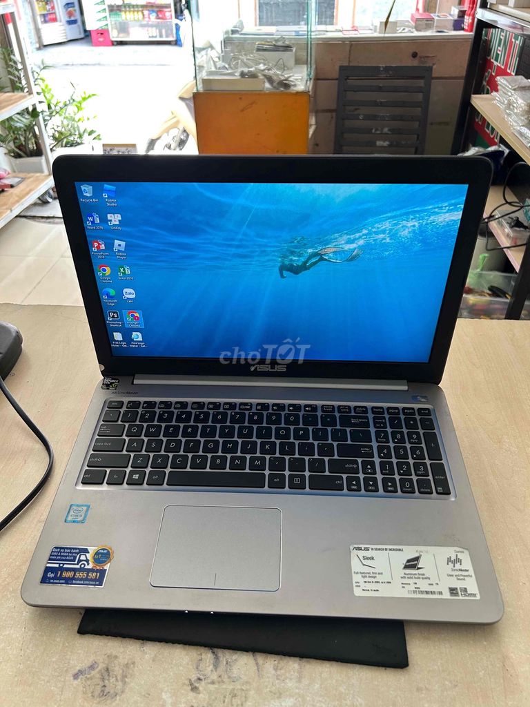 Laptop Asus K501UX i5 4GB Xám. Mua bán Laptop tại Thành phố Thủ Đức Tp Hồ Chí Minh được đăng bởi Trí Trường hình 1
