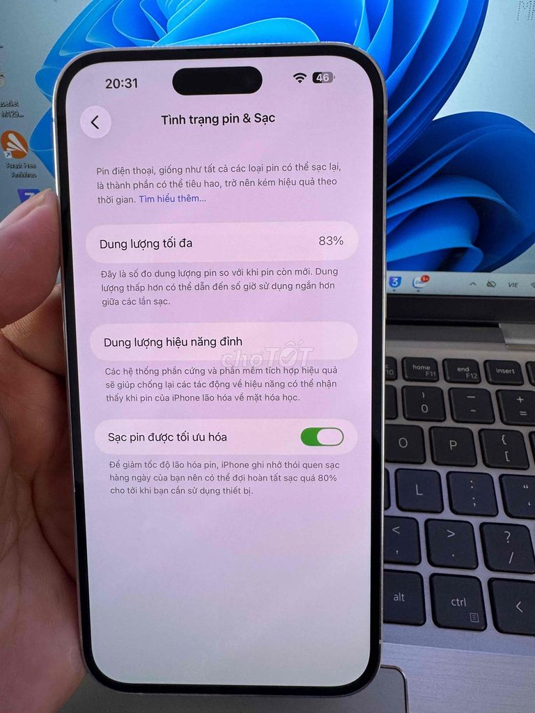 Apple iPhone 14 Pro Max 256GB Trắng. Mua bán Điện thoại tại Quận 6 Tp Hồ Chí Minh được đăng bởi QUỐC THIÊN BÁN GÓP 0 ĐỒNG  hình 1