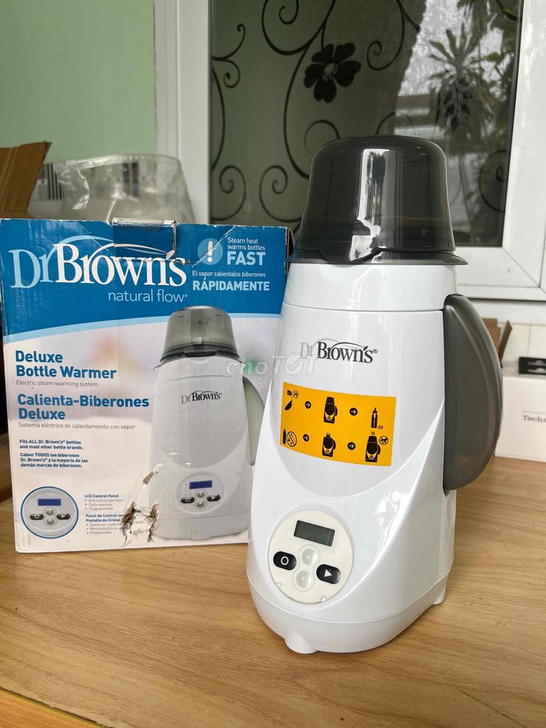 thanh lý Máy hâm sữa Dr. Browns Deluxe Trắng. Mua bán Mẹ và bé tại Thành phố Biên Hòa Đồng Nai được đăng bởi NGÔ GIANG SƠN hình 1