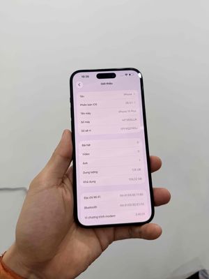 Apple iPhone 15 Plus 128GB Đen