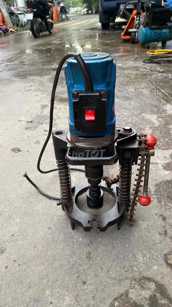 Máy khoan ống Kim loại Xanh dương. Mua bán Đồ chuyên dụng, Giống nuôi trồng tại Huyện Mê Linh Hà Nội được đăng bởi Nguyễn Hiệp hình 1
