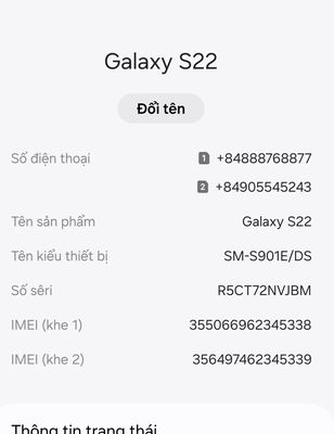 Samsung s22 5G 8/128. Mua bán Điện thoại tại Quận Phú Nhuận Tp Hồ Chí Minh được đăng bởi Soo Bee TiTi