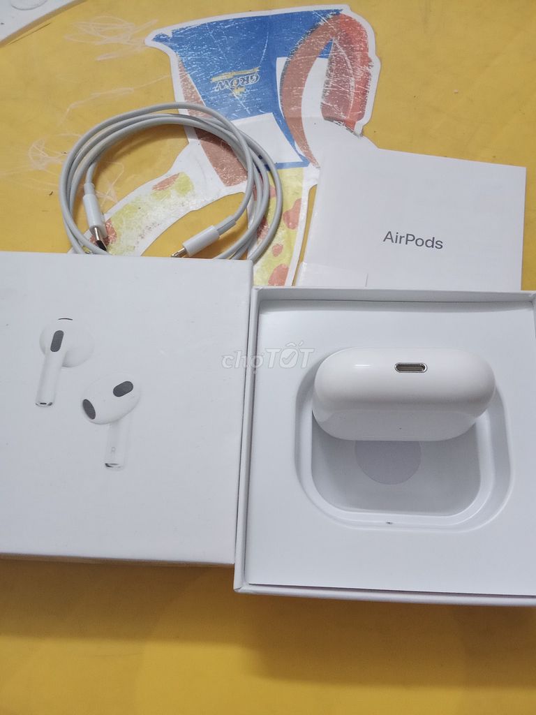 Pass Tai Nghe AirPods 3 Chíh hãg vietnam Còn BH 7T. Mua bán Tivi, Âm thanh tại Quận Gò Vấp Tp Hồ Chí Minh được đăng bởi Linh hình 1