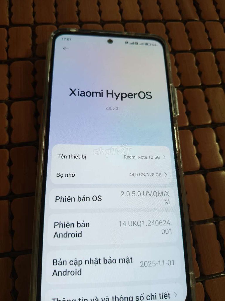 Xiaomi Redmi Note 12 5G 6GB/128GB Trắng. Mua bán Điện thoại tại Quận Bắc Từ Liêm Hà Nội được đăng bởi gia thanh hình 1