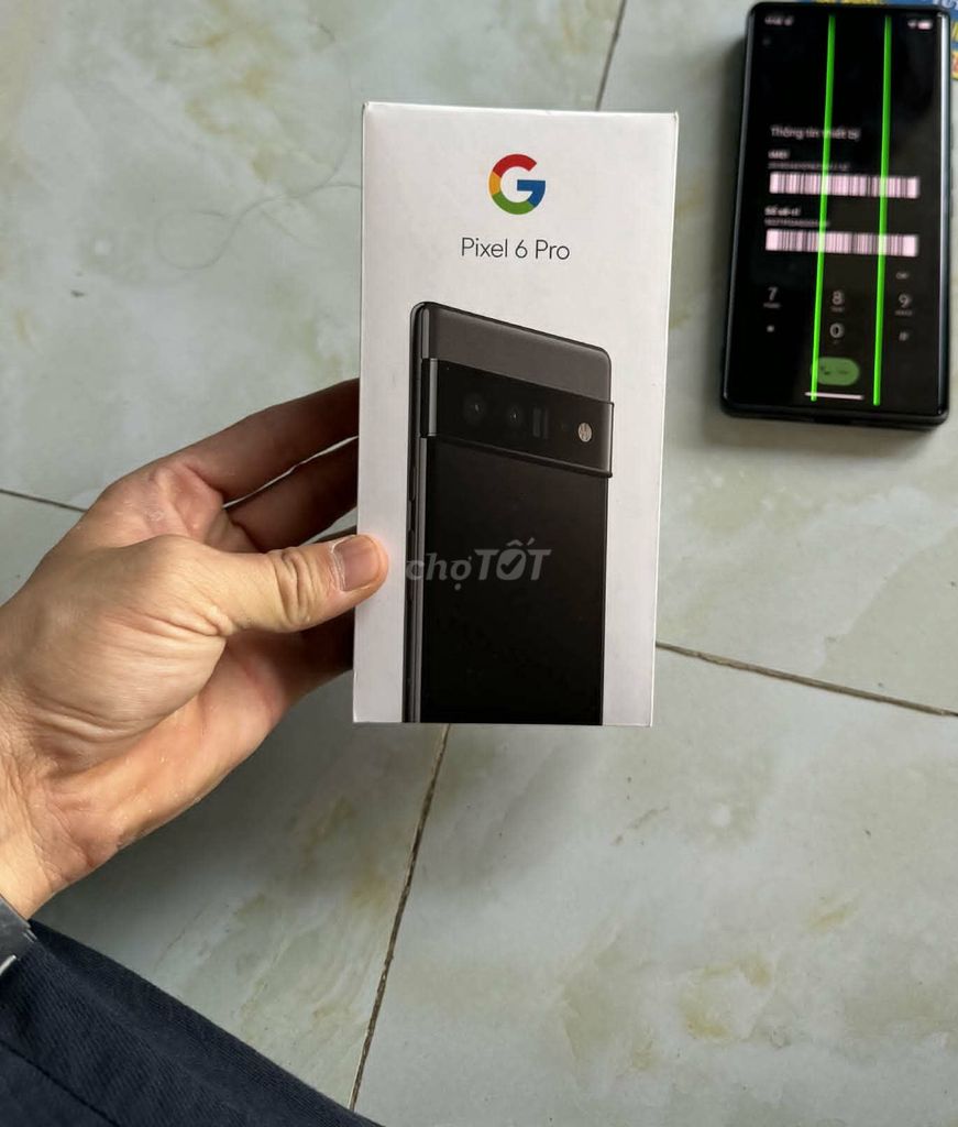 Google Pixel6 Pro 12GBquốc tế 2 sim full chức năng. Mua bán Điện thoại tại Quận 6 Tp Hồ Chí Minh được đăng bởi Thanh Duy hình 1