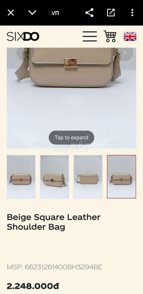 Túi xách SIXDO Nữ Da thật. Mua bán Túi xách tại Huyện Vĩnh Thuận Kiên Giang được đăng bởi Hoàng Khang hình 1