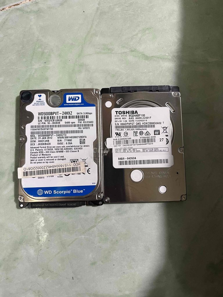 Ổ cứng HDD WD 1TB SATA 3.0Gbps đã sử dụng. Mua bán Linh kiện (RAM, Card...) tại Thành phố Thủ Đức Tp Hồ Chí Minh được đăng bởi Pham bang hình 1