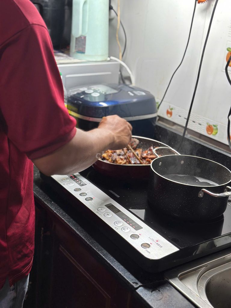 Bếp từ đôi IRIS OHYAMA IHK-W12-B. Mua bán Bếp, lò, đồ điện nhà bếp tại Quận Gò Vấp Tp Hồ Chí Minh được đăng bởi Mai  hình 1