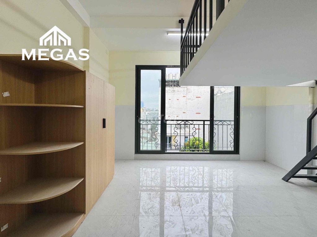 Phòng có gác ngay Đặng Thuỳ Trâm, Bình Thạnh rộng 30m2 gần ĐH Văn Lang
