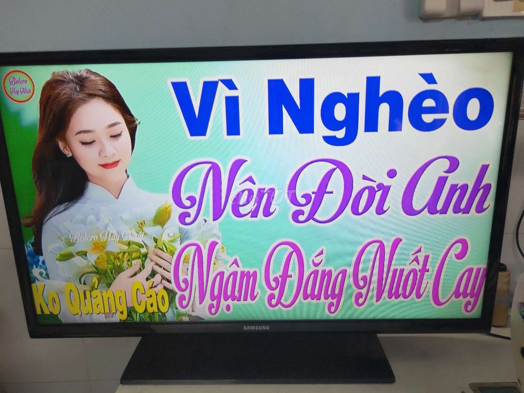 SMART SAMSUN 32INHÌNH ẢNH MÀU SÁNG ĐẸP YOTUBE CHẠY