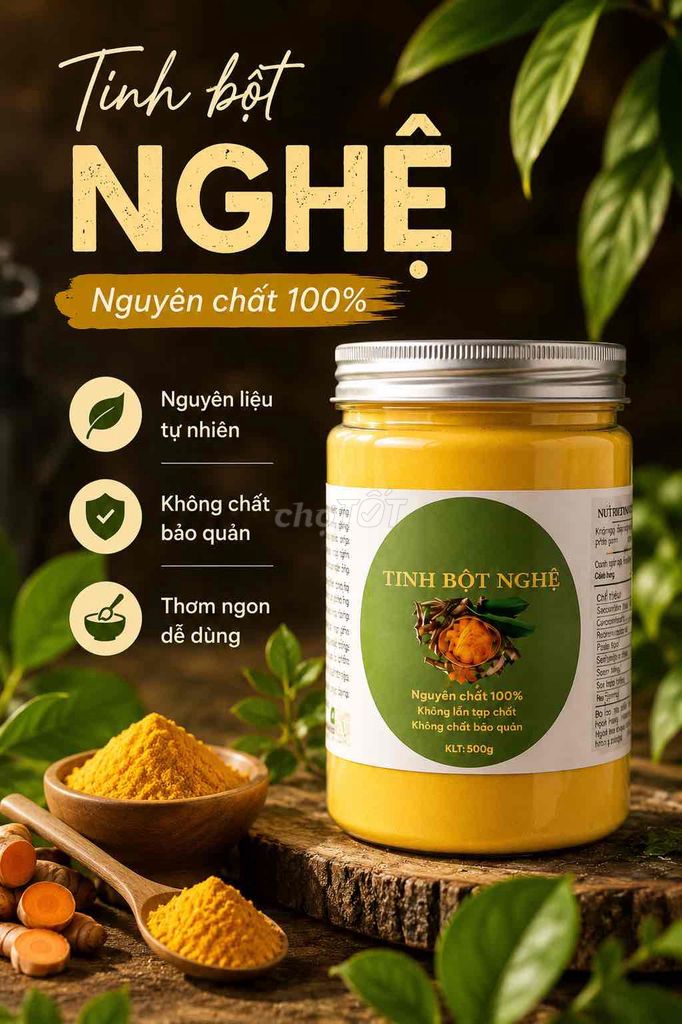 Tinh bột nghệ Nguyên Chất. Mua bán Đồ ăn, thực phẩm và các loại khác tại Quận Gò Vấp Tp Hồ Chí Minh được đăng bởi Mỹ Chính hình 1