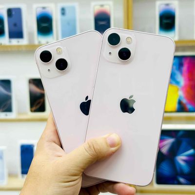 🍎13 HỒNG 128GB VN, LL/A MỸ ZIN ĐẸP 99% PIN89-92%