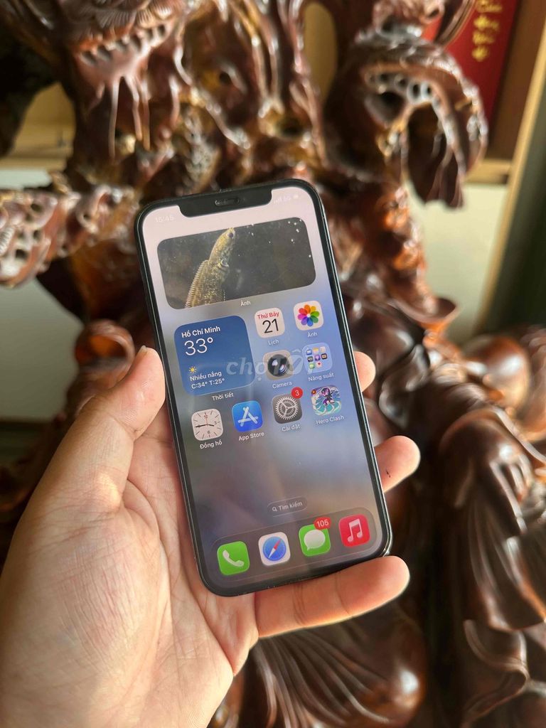 Apple iPhone 12 Pro 128GB Xanh. Mua bán Điện thoại tại Quận Cẩm Lệ Đà Nẵng được đăng bởi Nguyễn Văn Công Thành hình 1