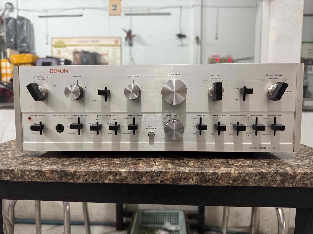 Amply Denon PMA-700 cs-170w chạy 4 sò sắt Sanken. Mua bán Tivi, Âm thanh tại Quận 12 Tp Hồ Chí Minh được đăng bởi Thao Đặng hình 1