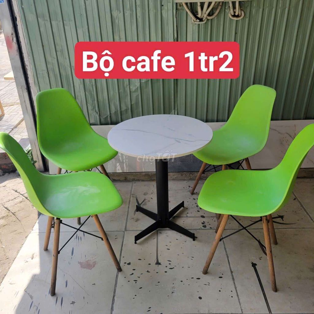 Bộ bàn ghế cafe Phú Nhàn Gỗ, Nhựa, Kim loại. Mua bán Bàn ghế tại Thành phố Thủ Đức Tp Hồ Chí Minh được đăng bởi Phong Nội Thất Thanh Bình hình 1