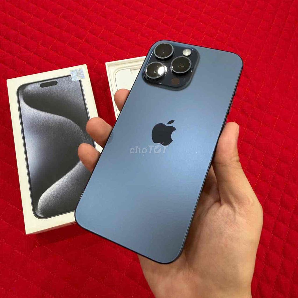 Apple iPhone 15 Pro Max 256GB Xanh. Mua bán Điện thoại tại Huyện Phú Xuyên Hà Nội được đăng bởi Hoàng Lân hình 1