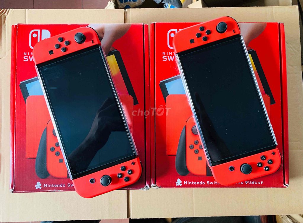 Nintedo Switch OLED limited RED mario Hack 128GB