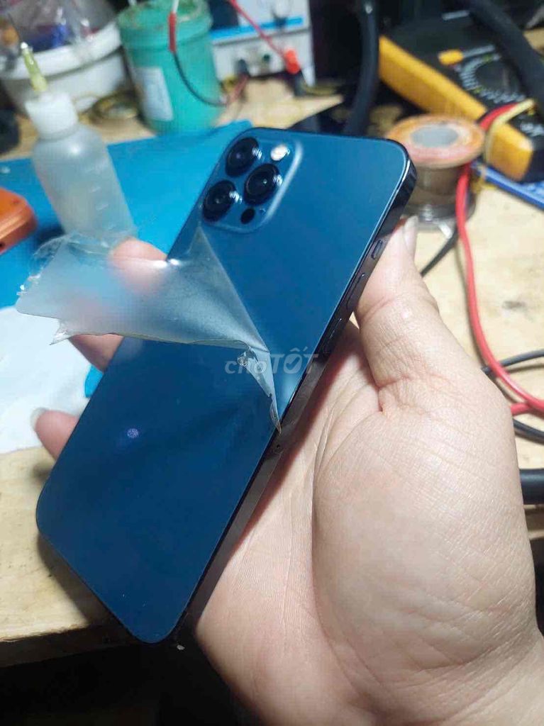 Apple iPhone 12 Pro Max 256GB Xanh. Mua bán Điện thoại tại Huyện Lộc Ninh Bình Phước được đăng bởi duy second hand hình 1