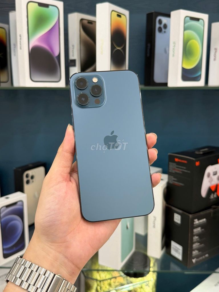 iPhone 12 Pro Max 128GB Quốc Tế Zin Nguyên Bản. Mua bán Điện thoại tại Quận Phú Nhuận Tp Hồ Chí Minh được đăng bởi TYMO Việt Nam hình 1